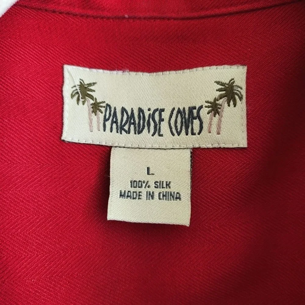 Paradise Cove 100% Silk Shirt